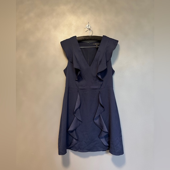BCBG NAVY dress, NWOT, fully lined.  2008 - Picture 2 of 7